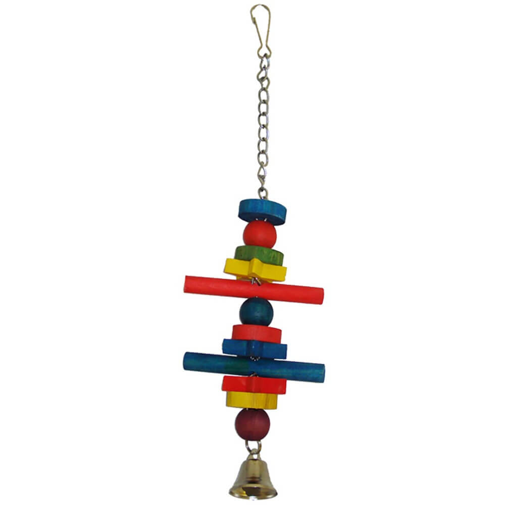 Happy Pet Shooting Star Wood 31cm gioco per pappagalli