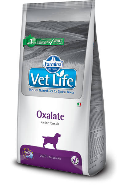Vet Life Farmina Oxalate crocchette dietetiche cane Formato 2 x 12kg