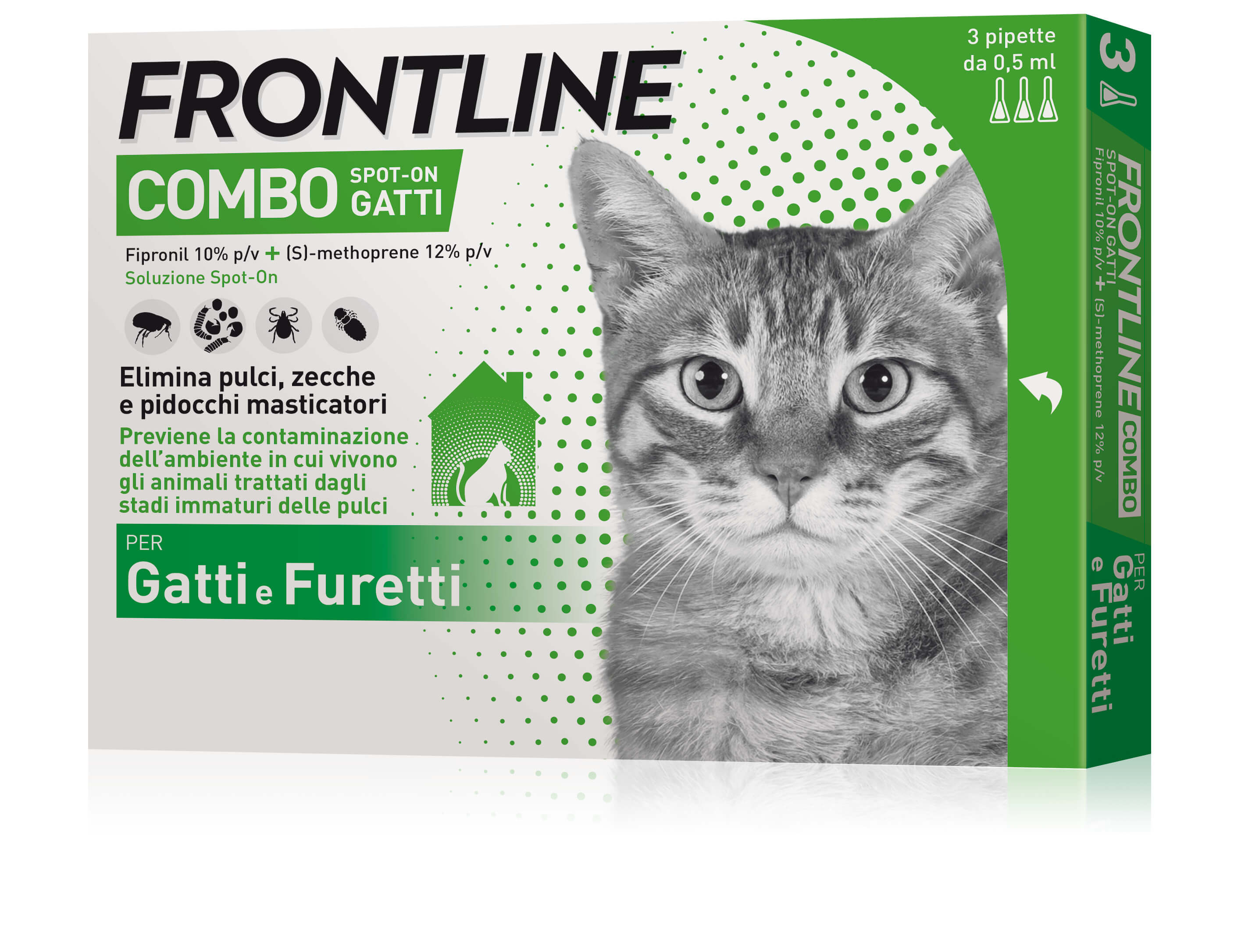 Frontline Combo Gatto 3 pipette
