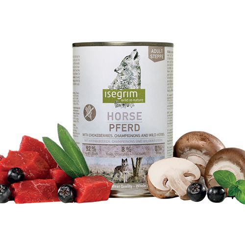 Isegrim wild Cavallo 400g umido cane