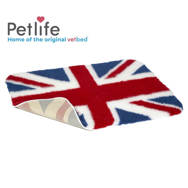 vetbed Union Jack 65x90 cm tappeto antiscivolo vet bed originale inglese by Petlife