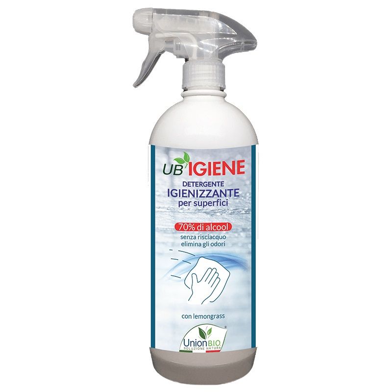 UB Igiene Spray detergente e igienizzante superfici
