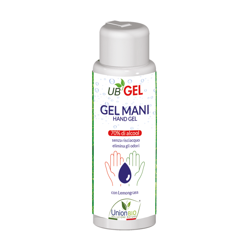 UB Gel igienizzante mani 70% alcool