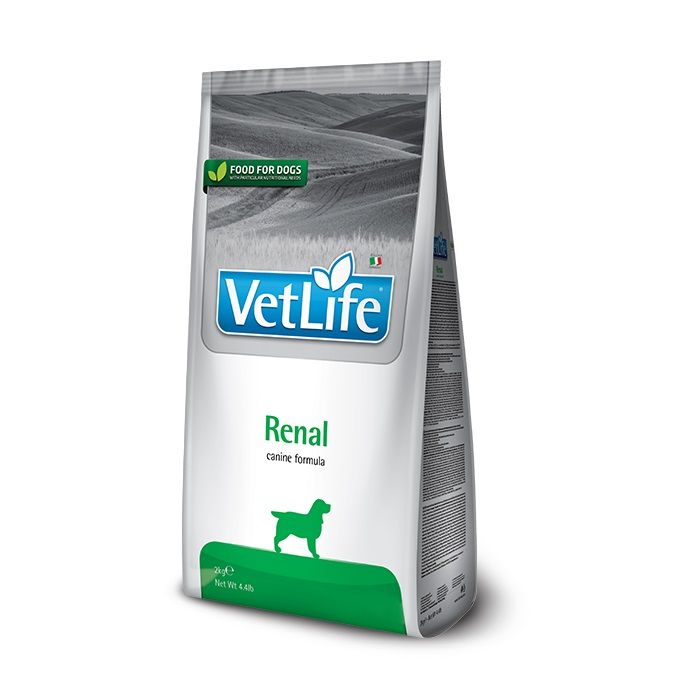 Vet Life Farmina Renal crocchette dietetiche cane Formato 2 x 12kg