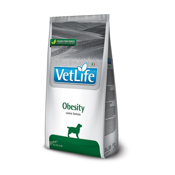Vet Life Farmina Obesity crocchette dietetiche cane Formato 2 x 12kg