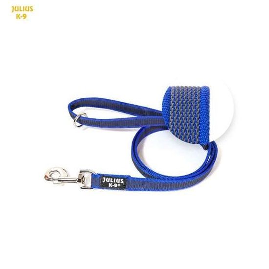 Julius K9 Guinzaglio Color & Gray 14mm x 1,2m supergrip con maniglia