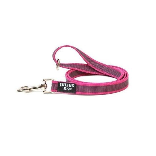 Julius K9 Guinzaglio Color & Gray 20mm x 1,2m supergrip con maniglia