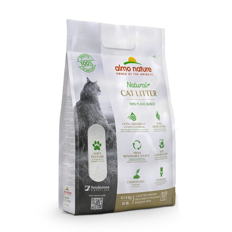 Almo Nature Cat Litter Lettiera Naturale 4,54Kg