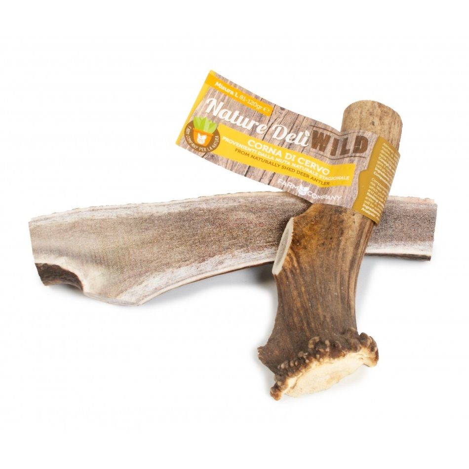 Corno di Cervo Tagliato S - 30/50gr snack cane