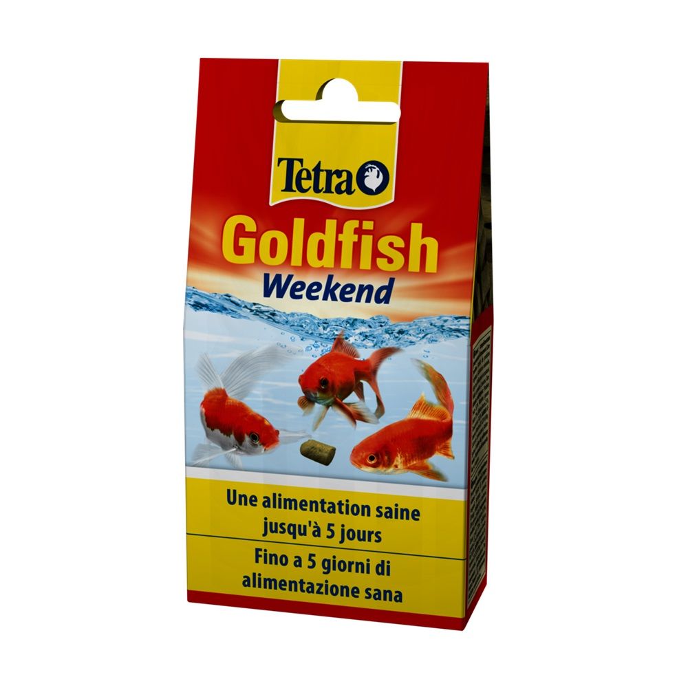 Tetra Goldfish Weekend 40 stick mangime per pesci rossi