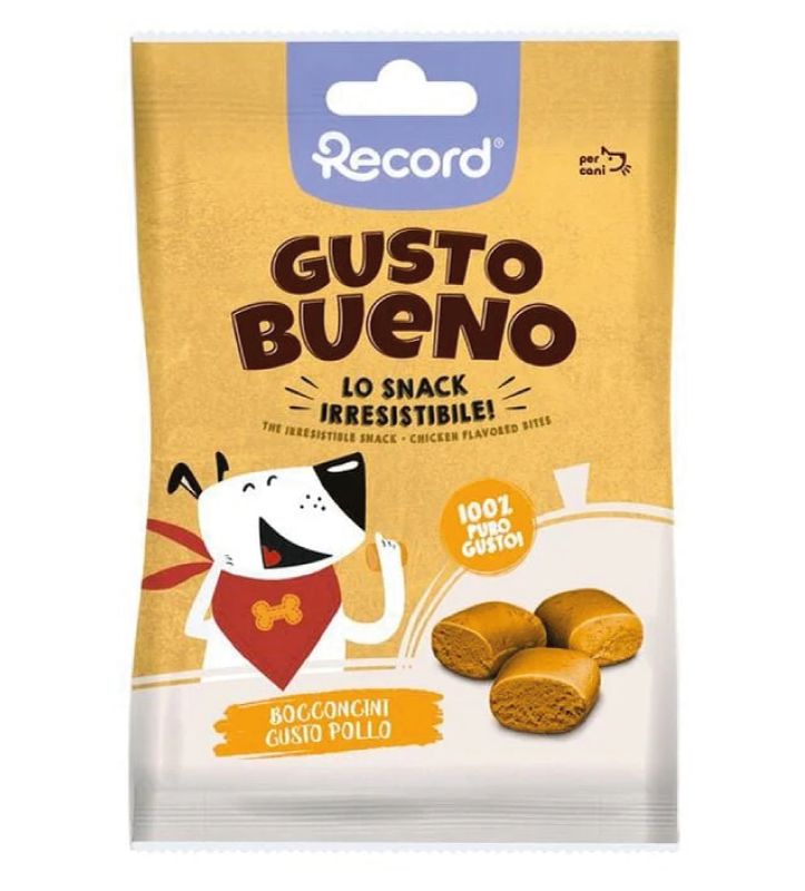 Gusto Bueno Bocconcini al Pollo 50g snack per cani