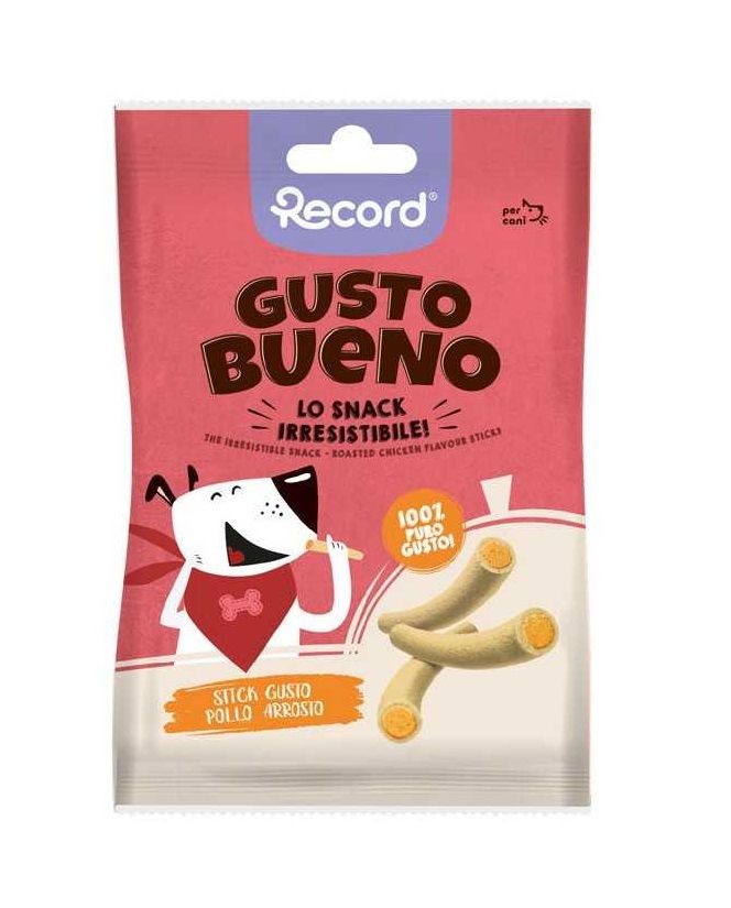 Gusto Bueno Stick al Pollo Arrosto 50g snack per cani