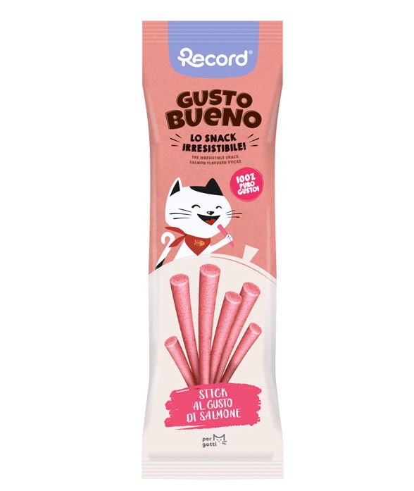 Gusto Bueno Stick al Salmone 40g snack per gatto