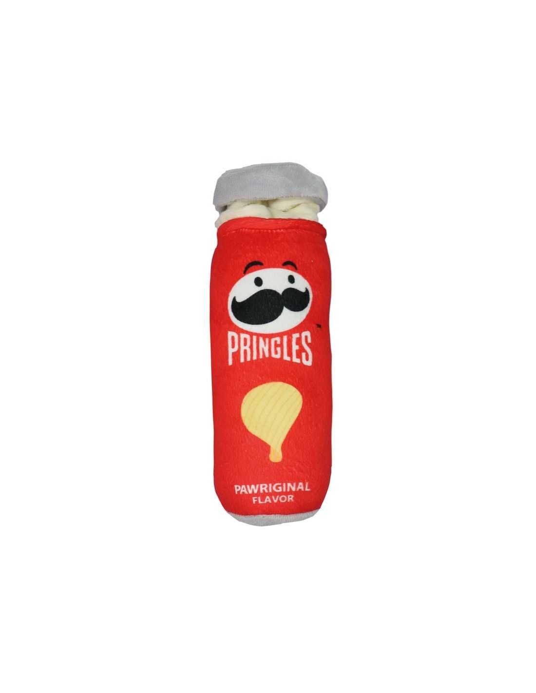 Record Peluche Pringles con squeaker per cani