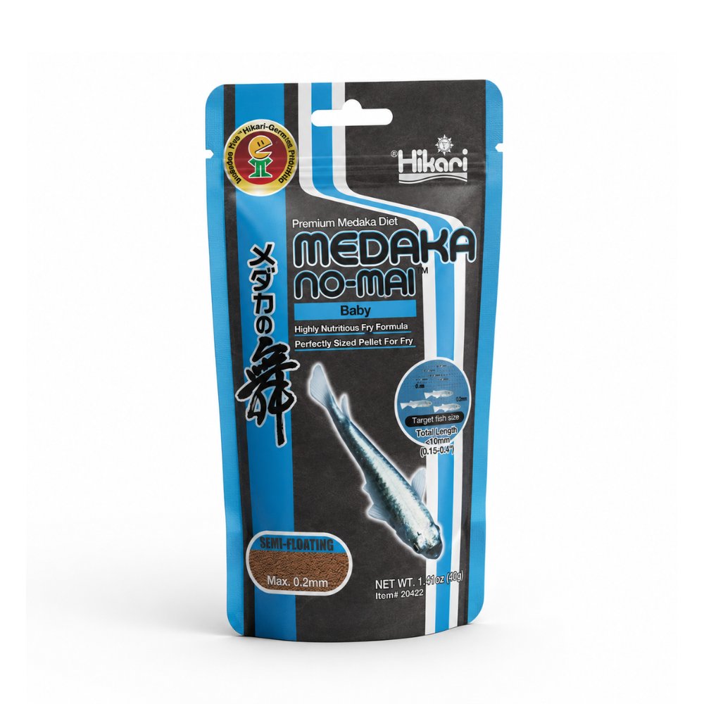 Hikari Medaka Mai Baby 40g micro alimento galleggiante per Medaka