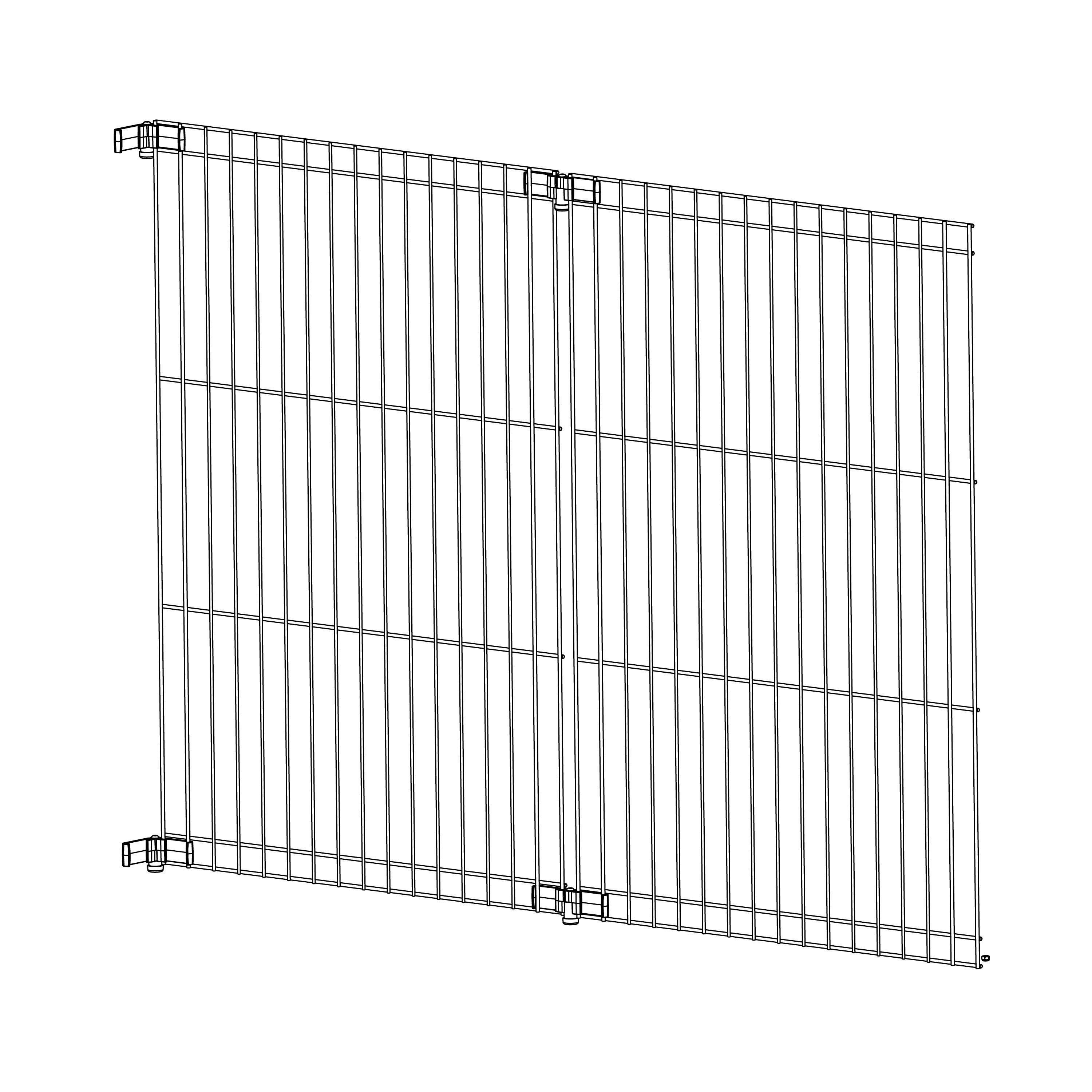 Ferplast Dog Fence Extension 90 pannello estensione recinto cani