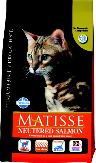 Croquetas Farmina Matisse Neutered Para Gatos - Sabor Pollo, 1.5 Kg, Para Gatos Esterilizados