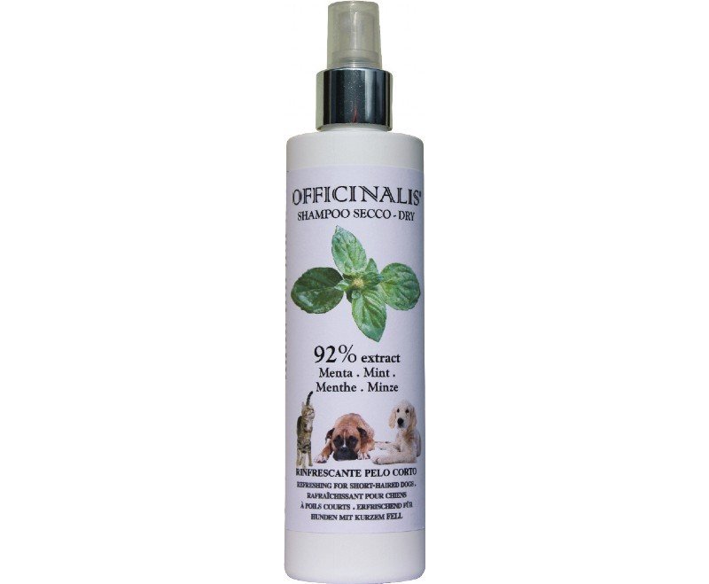 Officinalis Shampoo a Secco Menta 250ml cane e gatto