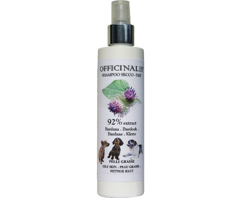 Officinalis Shampoo a Secco Bardana 250ml cane e gatto