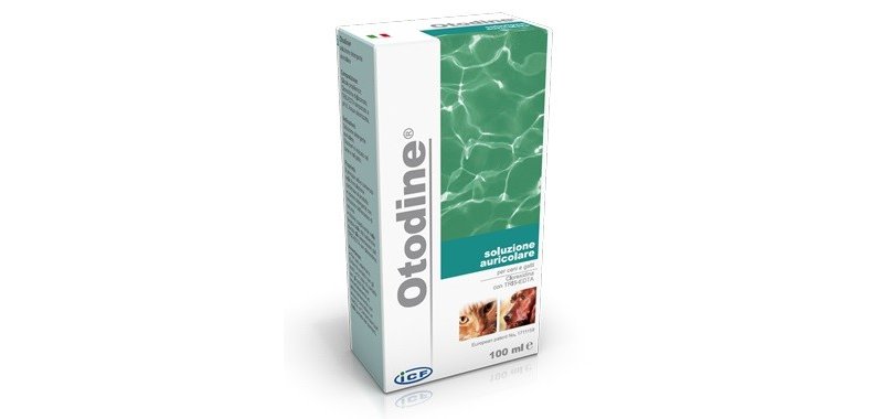 ICF Otodine 100ml detergente auricolare cane gatto