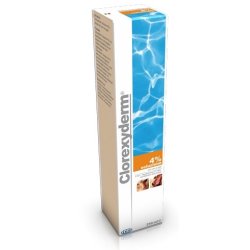 ICF Clorexyderm Soluzione 4% 100ml disinfettante cane gatto
