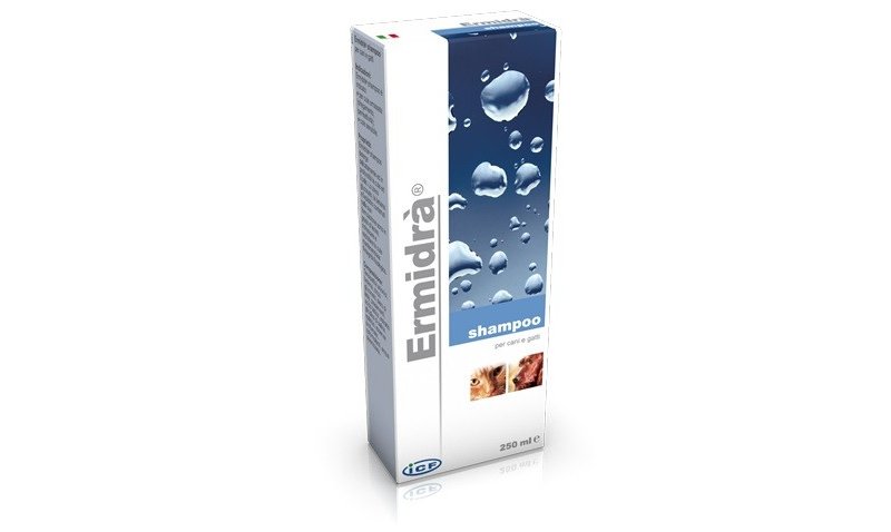 ICF Ermidrà Shampoo 250ml idratante cane gatto