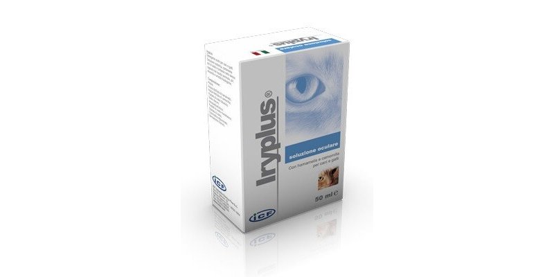 ICF Iryplus 50ml detergente oculare cane gatto