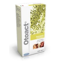 ICF Otoact 100ml detergente auricolare cane gatto