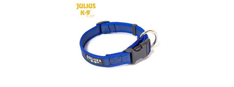 Julius K9 Collare in nylon Color & Gray 20mm x 27-42cm