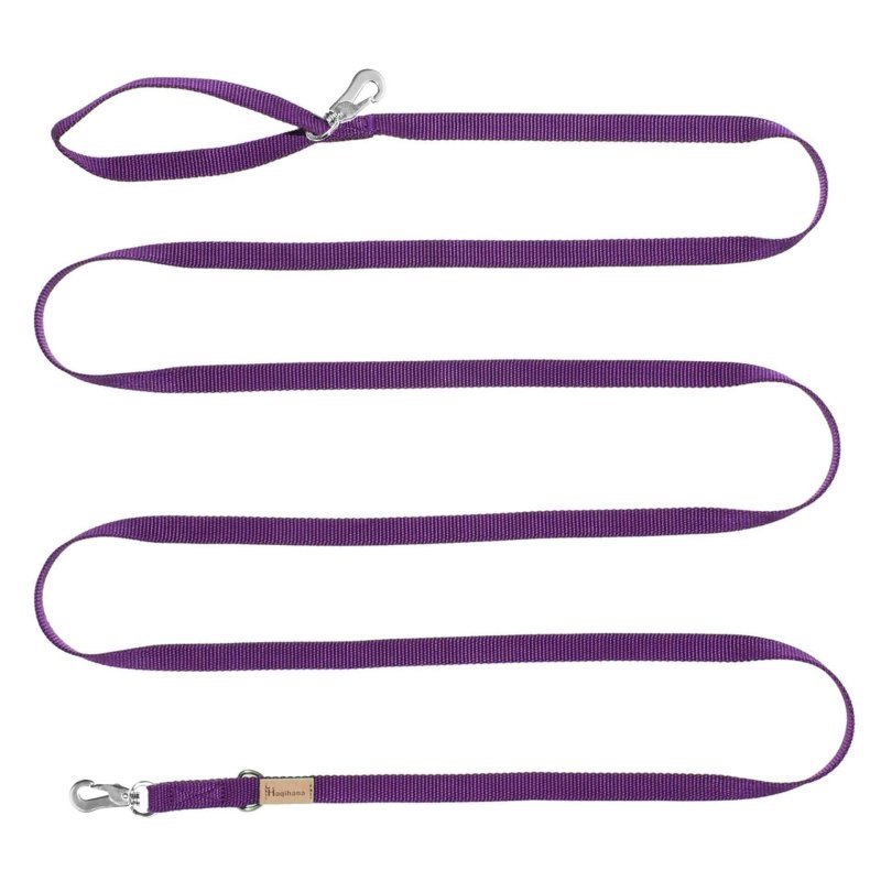 HAQIHANA Guinzaglio Addestramento 15mm x 3m VIOLET