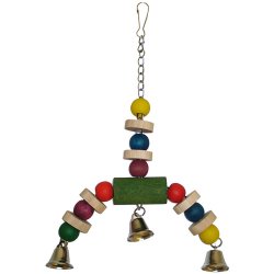 Happy Pet Jingler Wood 35cm gioco per pappagalli