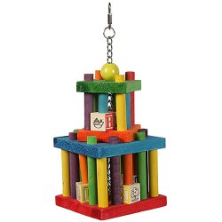 Happy Pet Building Block Maze 37cm gioco per pappagalli