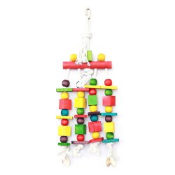 Happy Pet Block N Beads 16x45cm  gioco per pappagalli