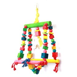 Happy Pet Double Swing 25x44cm  gioco per pappagalli