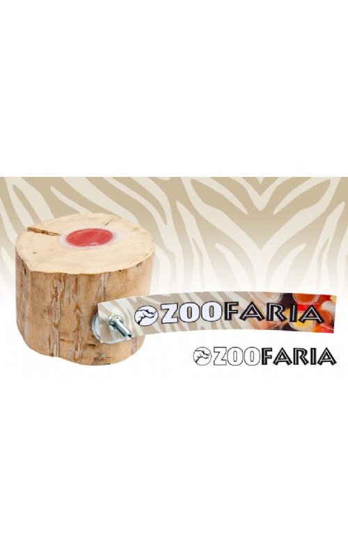 ZOOFARIA  Birdpad  gioco porta treat con base