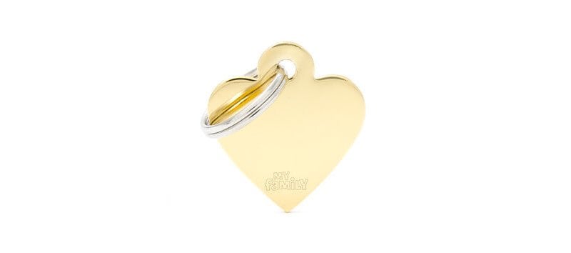 Medaglietta Cuore S Ottone Tinta Oro 2017 Medaglietta Cuore S Ottone Tinta Oro 2017