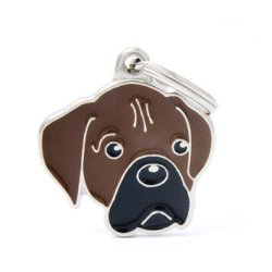 Medaglietta Cane Boxer Tigrato 2017