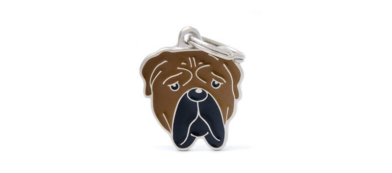 Medaglietta Cane Bullmastiff 2017
