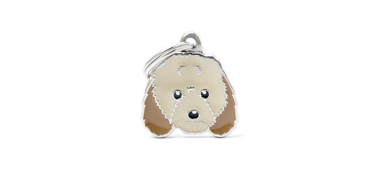 Medaglietta Cane Cockapoo 2017