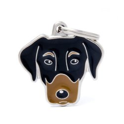 Medaglietta Cane Dobermann 2017