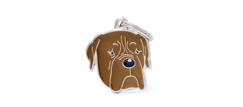 Medaglietta Cane Dogue de Bordeaux 2017