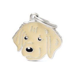 Medaglietta Cane Golden Retriever 2017