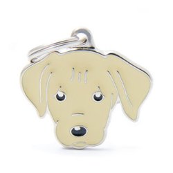 Medaglietta Cane Labrador Crema 2017
