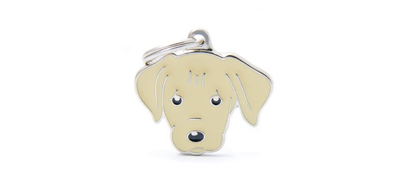 Medaglietta Cane Labrador Crema 2017
