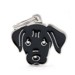 Medaglietta Cane Labrador Nero 2017