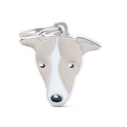 Medaglietta Cane Levriero Greyhound 2017