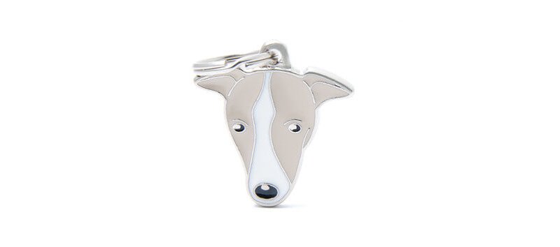 Medaglietta Cane Levriero Greyhound 2017