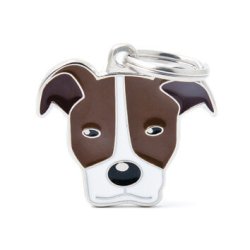 Medaglietta Cane Pitbull 2017