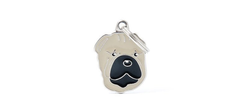 Medaglietta Cane Shar Pei 2017