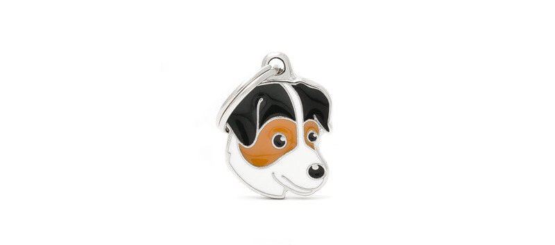 Medaglietta Cane Jack Russell CLORED 2017